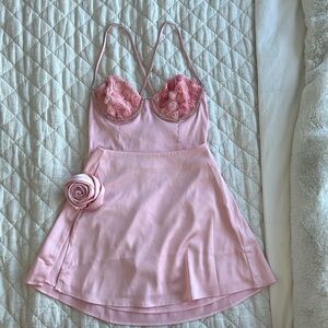 For Love & Lemons Pink Set XS